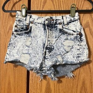 Levi’s Distressed Shorts